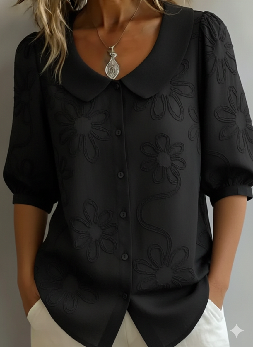 Aurélie™ | Blusa floreale leggera dal fascino naturale