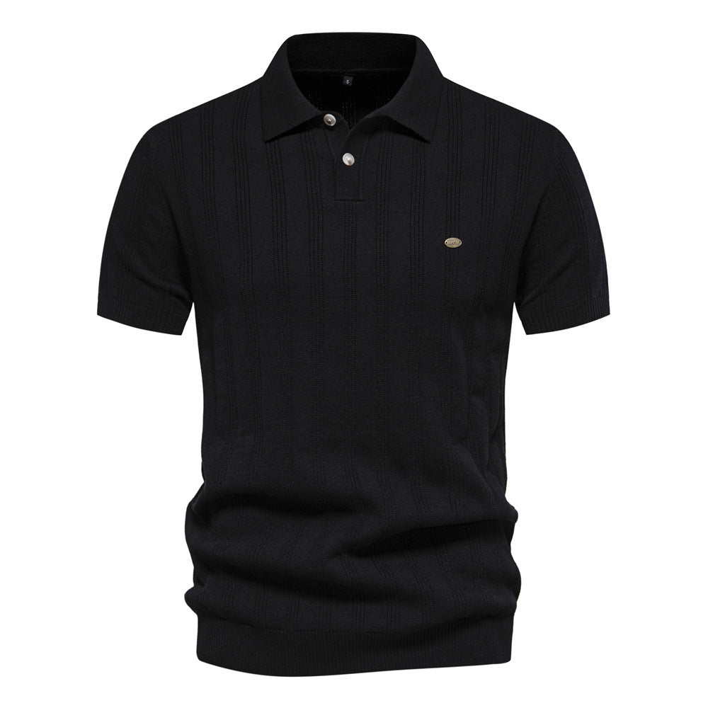 Bruce - Polo casual a maniche corte per uomo