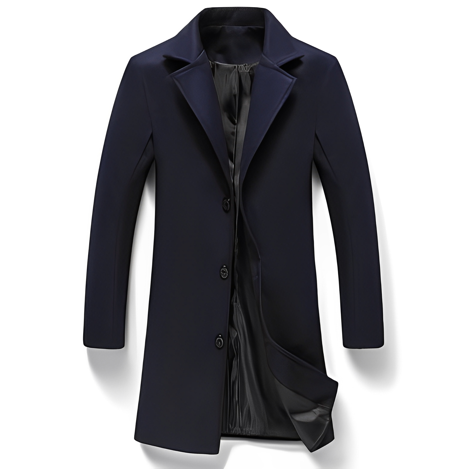 Johnson - Elegante formale cappotto di lana per uomini
