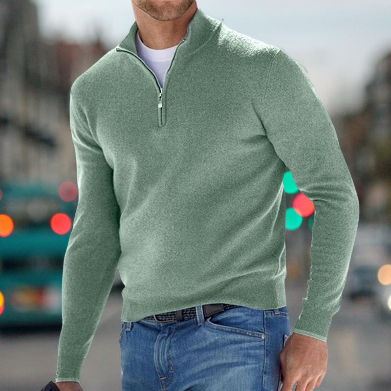 Carlo – Maglione con cerniera