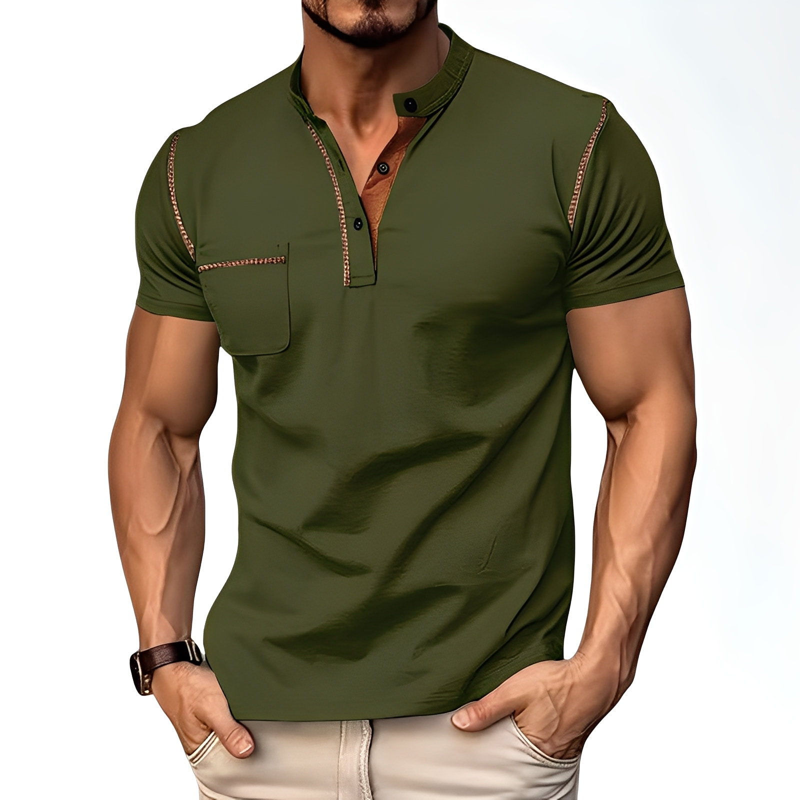 Brandon - Elegante, comoda polo per uomini