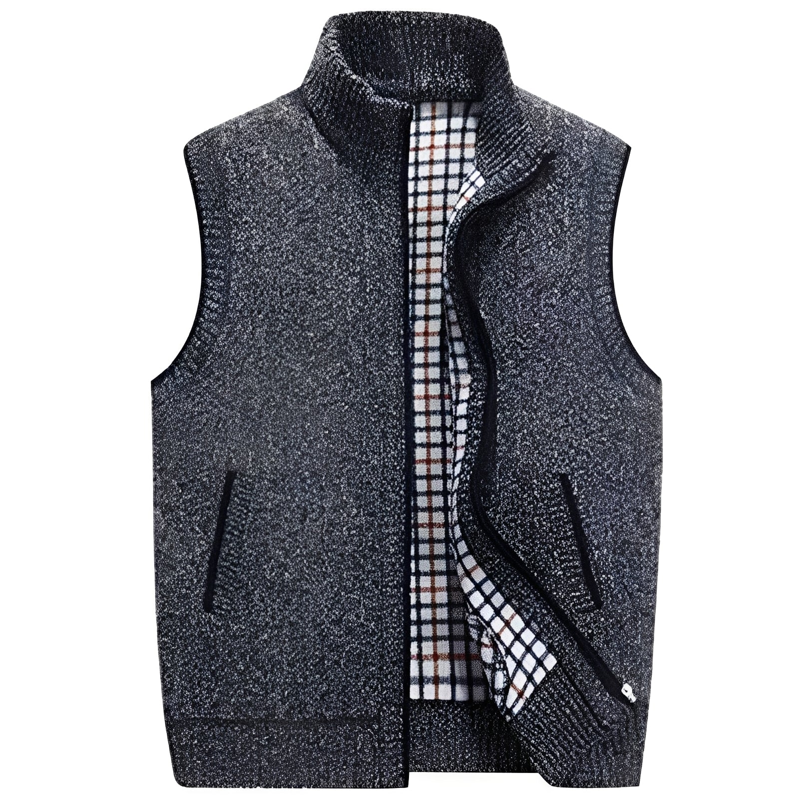 Samson - Giacca casual con fodera in pile per uomo