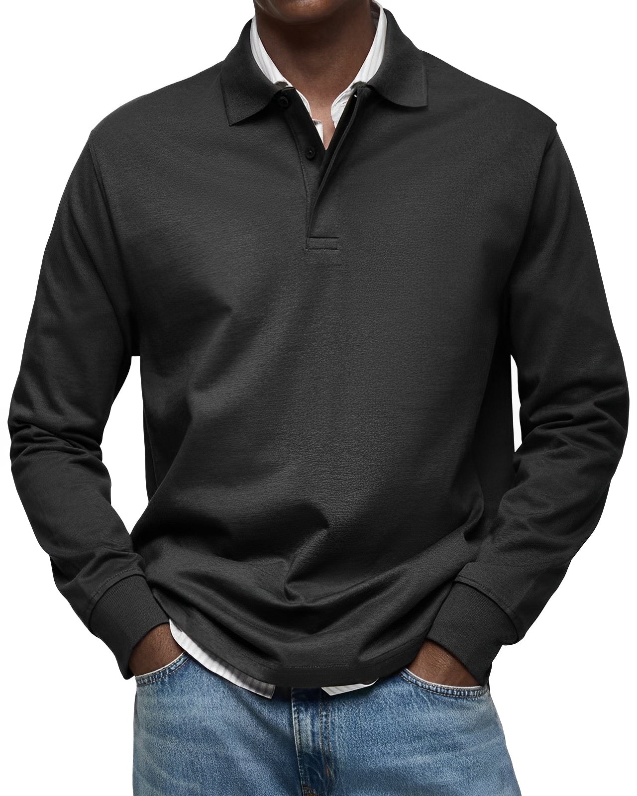 Willis - Elegante maglione con bottoni per uomini