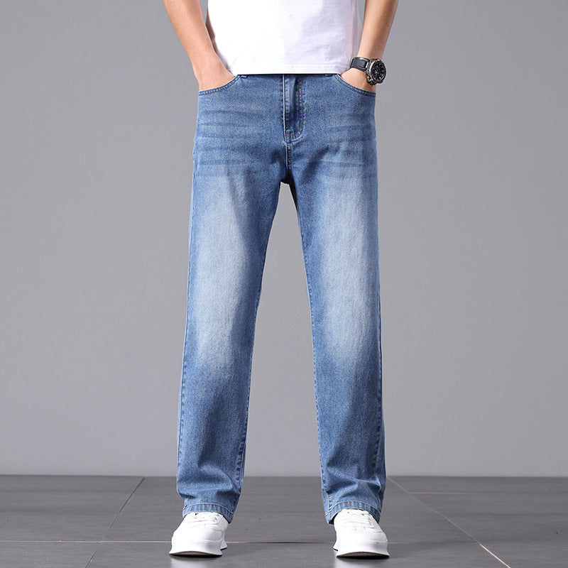 Allan - Jeans Straight Casual per Uomini