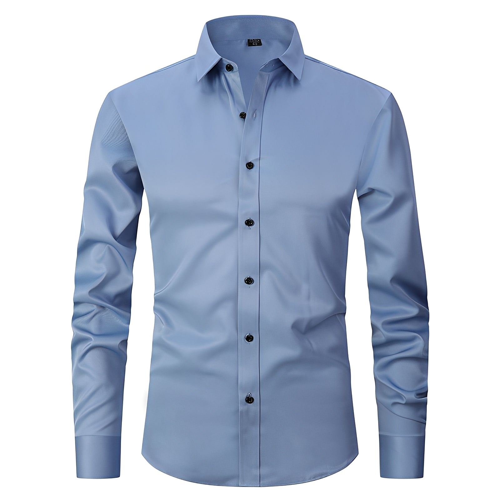 Elton - Camicia formale aderente in tessuto stretch per uomo