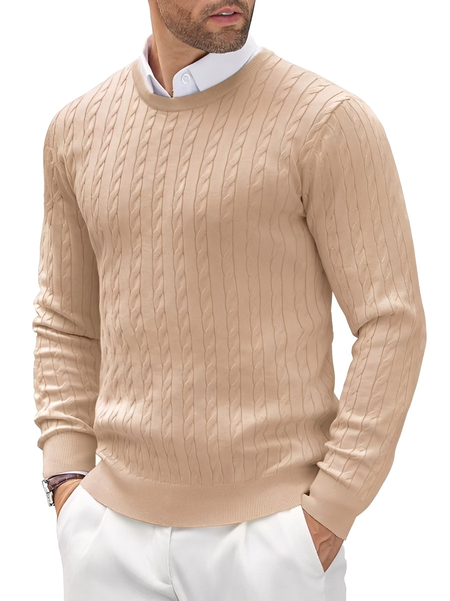 Romilly - Maglione casual aderente per uomo