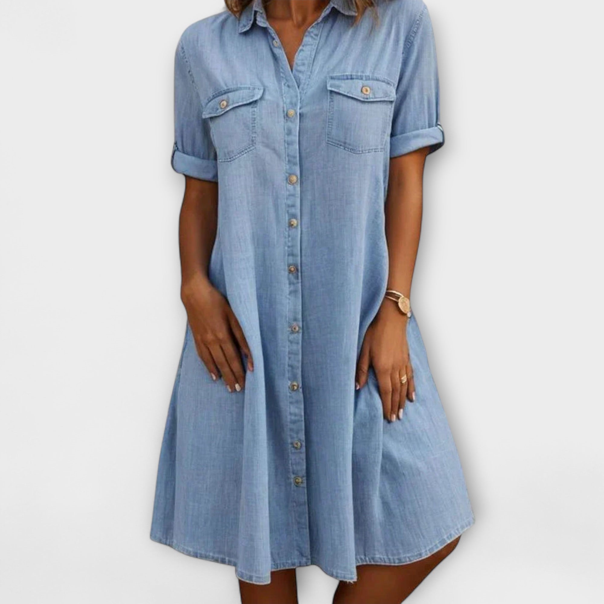 Lenne | Abito Artigianale in Cotone Casual