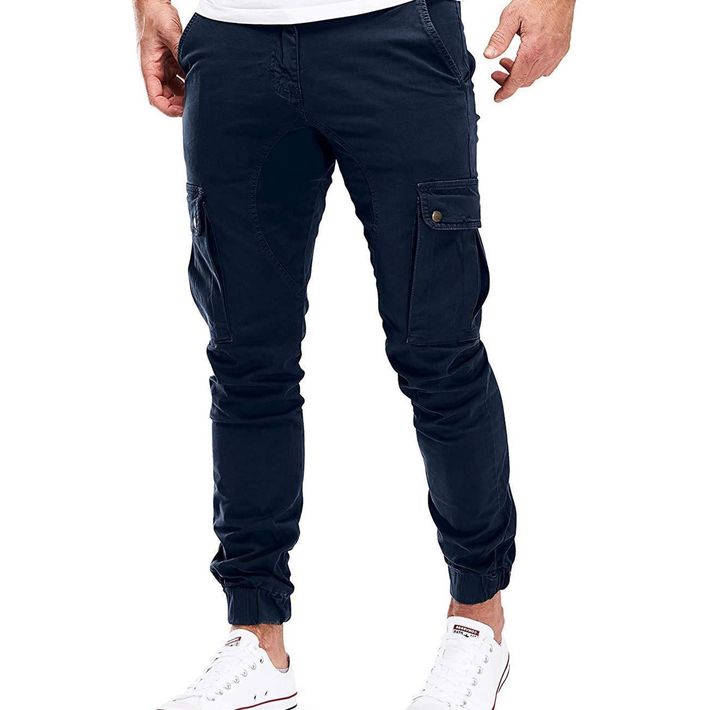 Ashton - Pantaloni cargo funzionali e casual per uomo