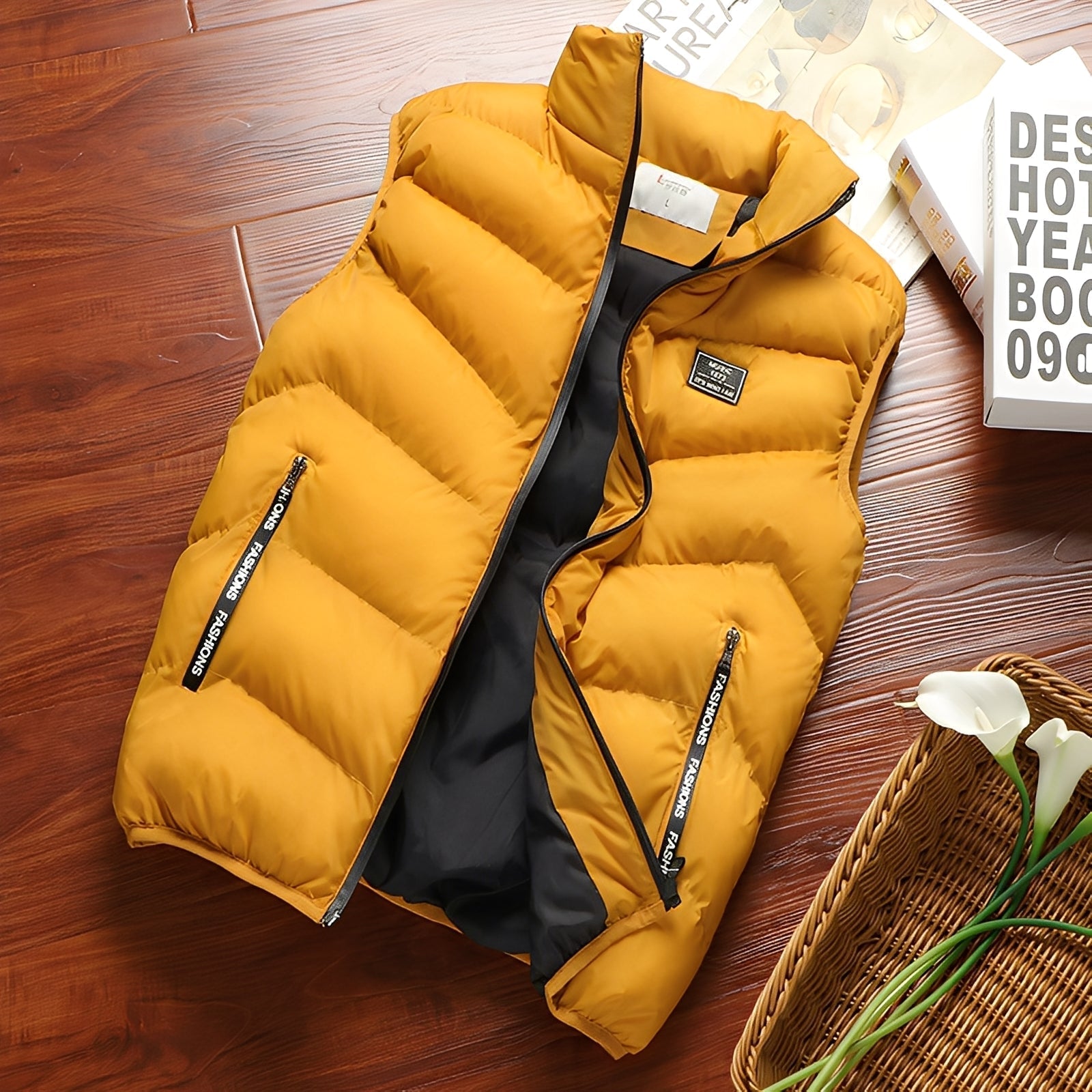 Connell - Casual, sciolto, versatile gilet per uomini