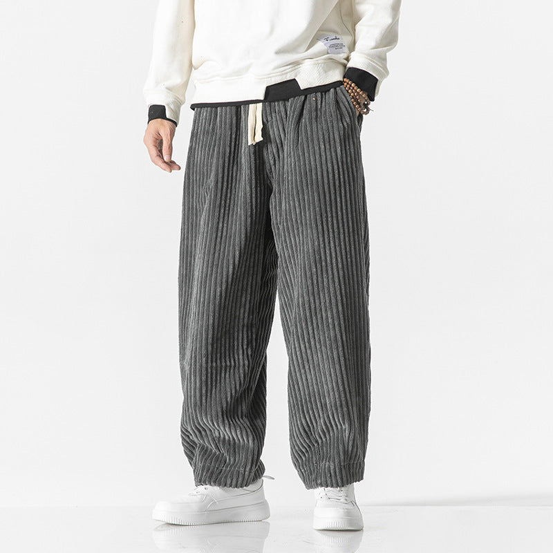 Winfred - Pantaloni di velluto a coste casual e comodi per uomini