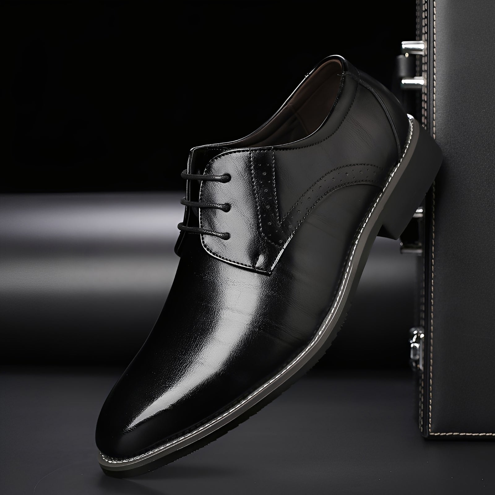 Desmond - Scarpe formali in pelle con dettagli brogue per uomo