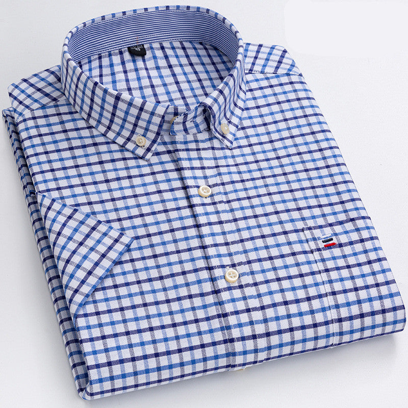 Desmond - Camicia morbida casual con tasca sul petto per uomo