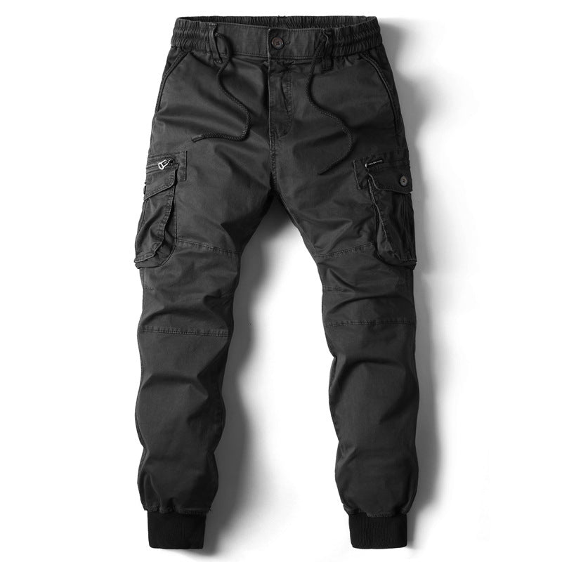 Trevor - Pantaloni cargo casual con molte tasche per uomo