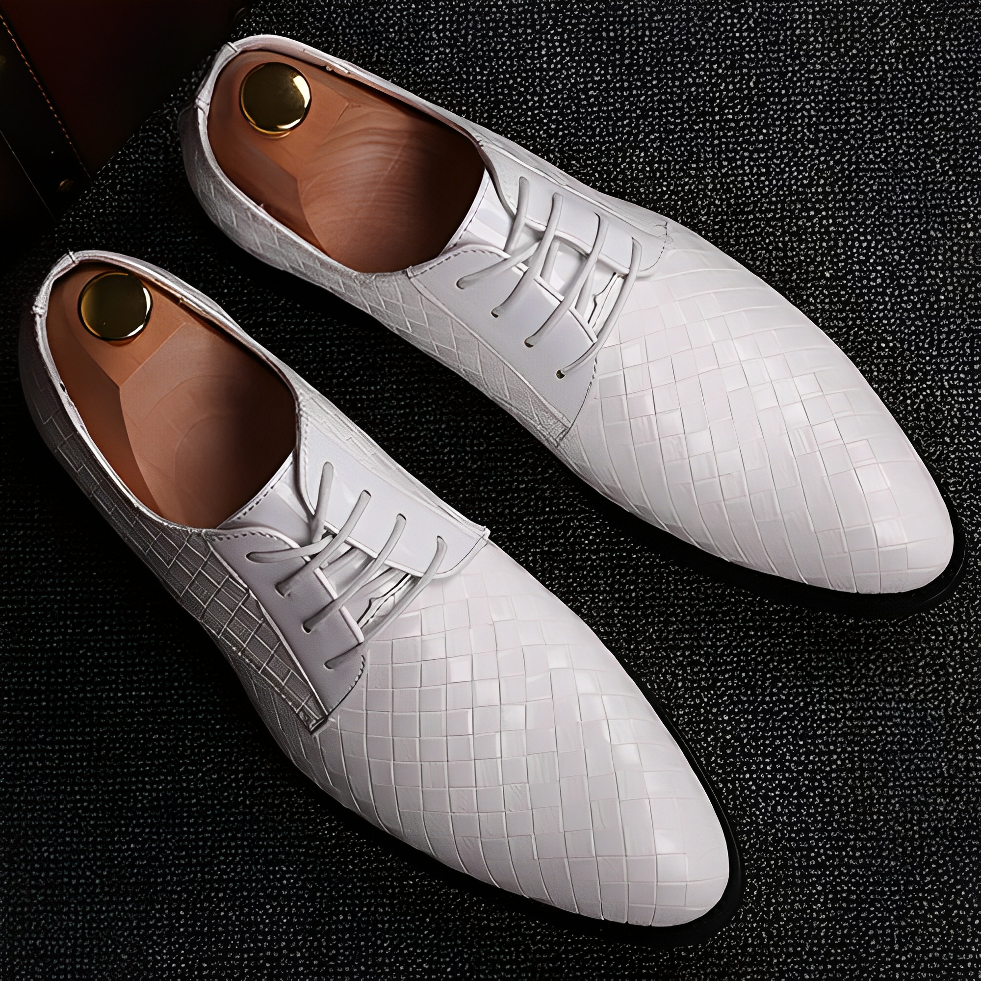 Tristan - Scarpe stringate in pelle da uomo