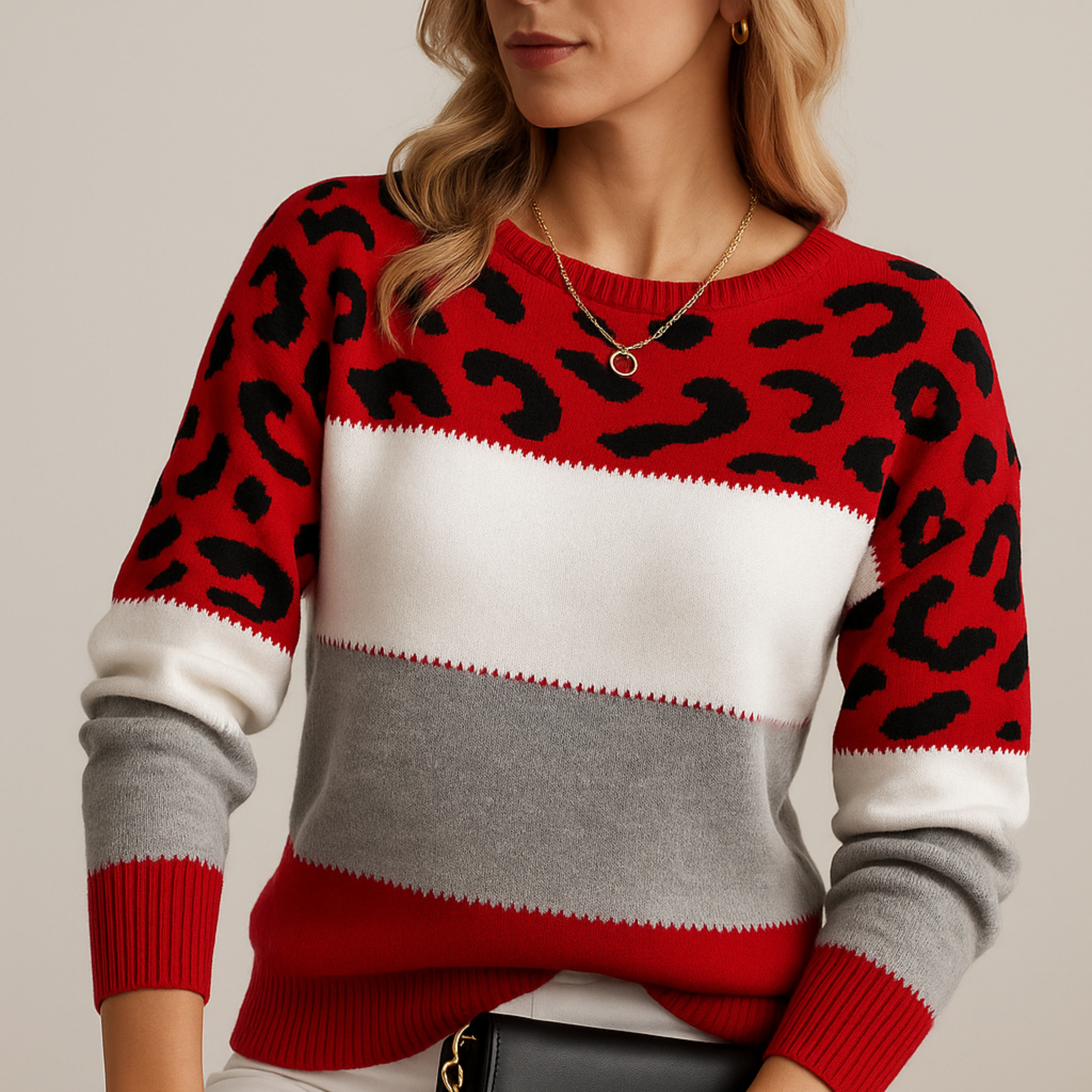 Luna | Maglione Leopardo Eleganza