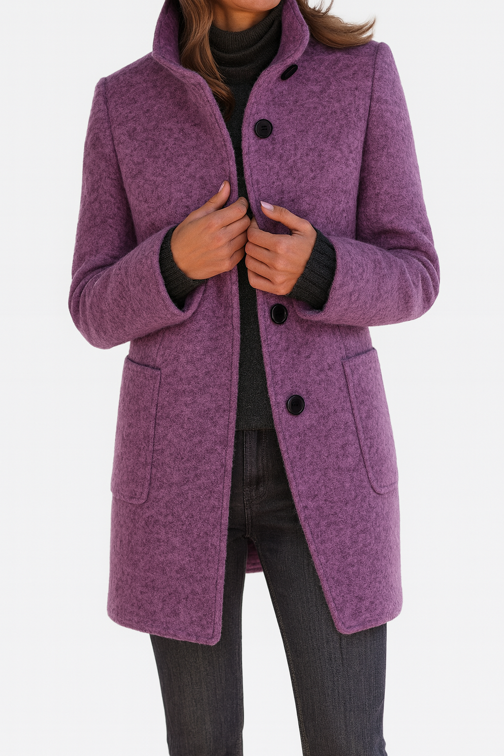 Berta™|Cappotto donna elegante e senza tempo
