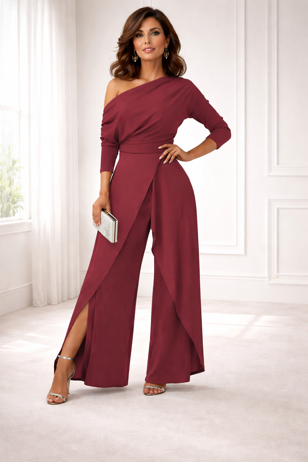 Santoro™ | Tuta elegante monospalla
