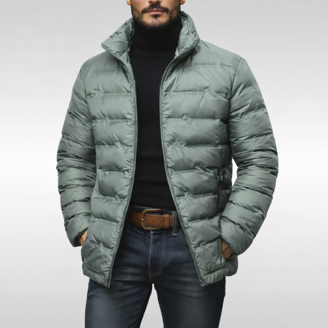 Aaron | Giacca in Piuma Calda ed Elegante per Uomini