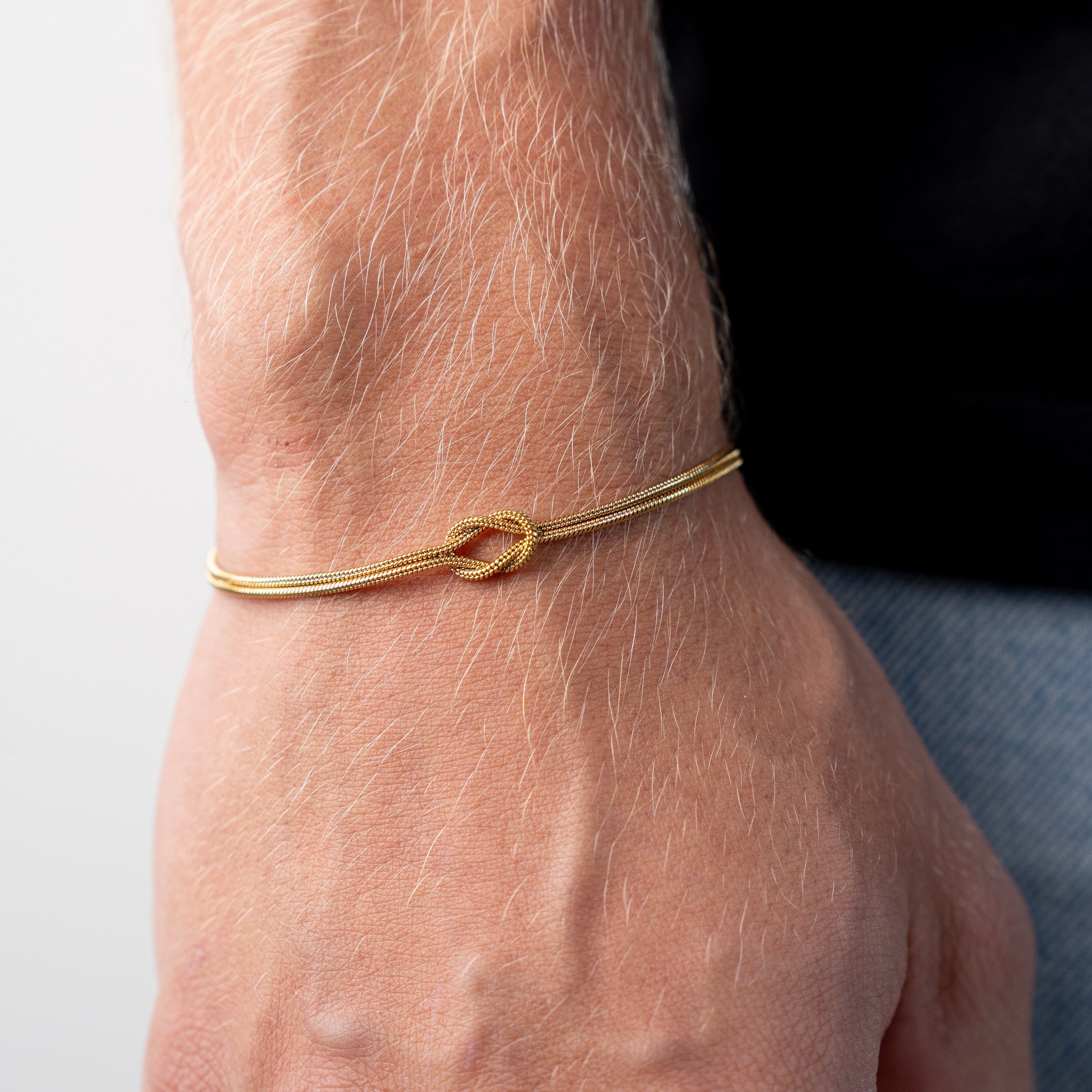 Bracciale infinito 1+1