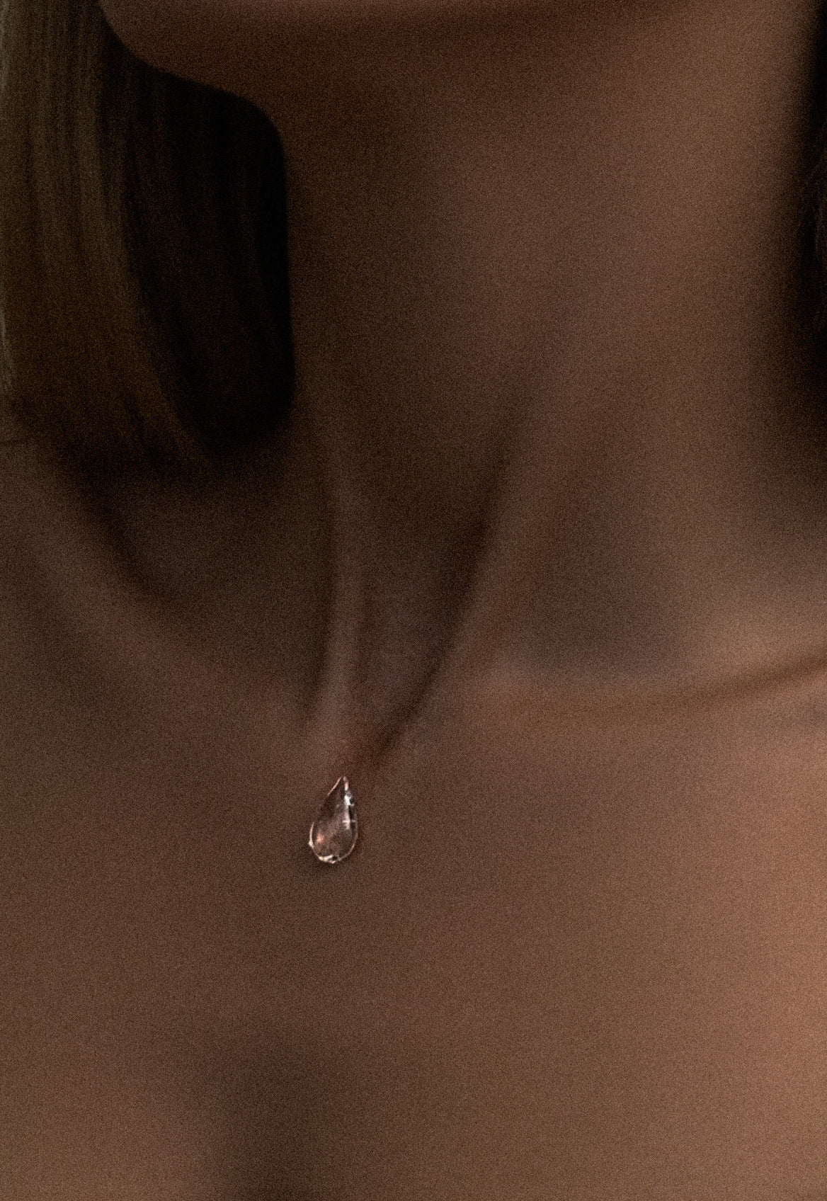 Collana a goccia d'acqua