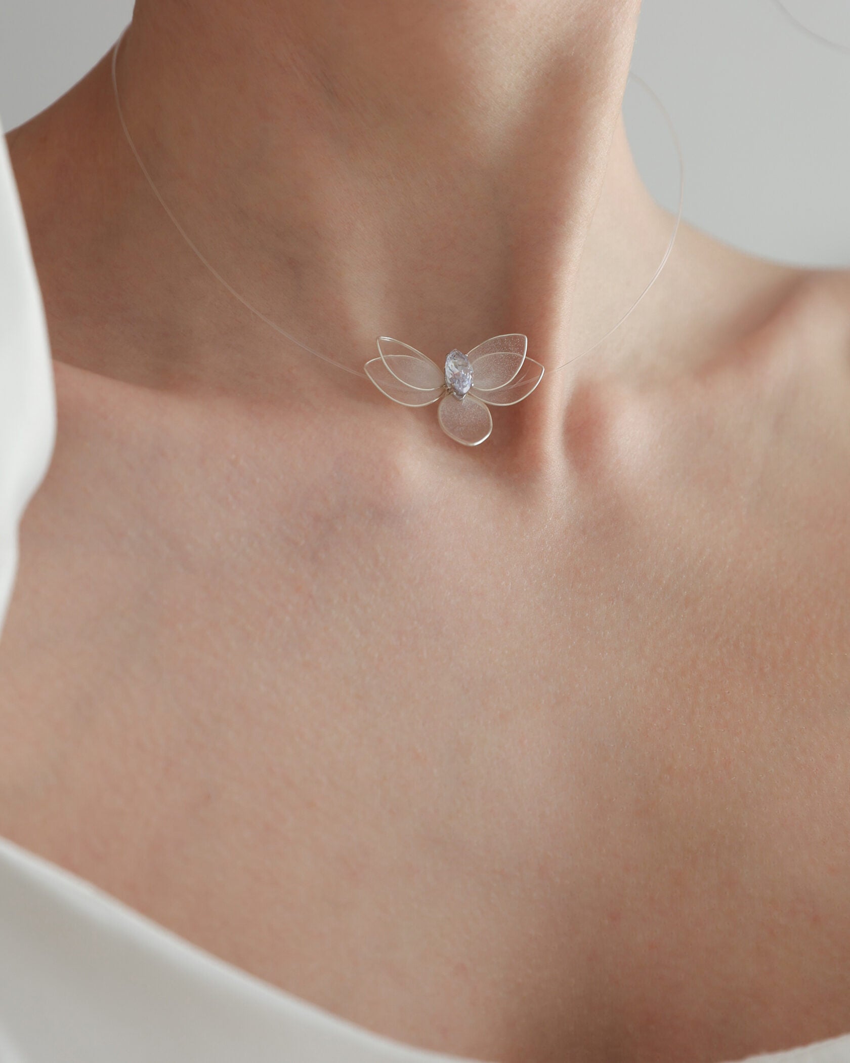 Collana Orchidea Galleggiante