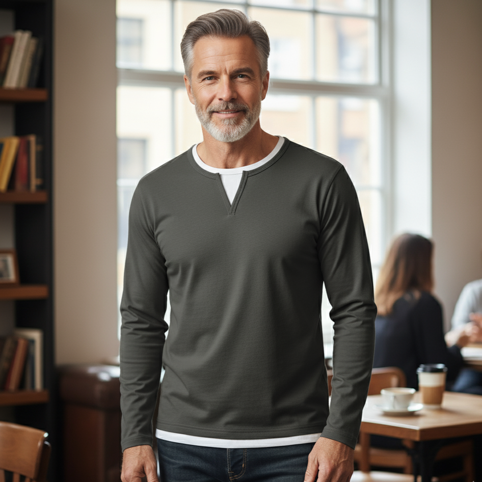 Russo™ | Maille col V premium