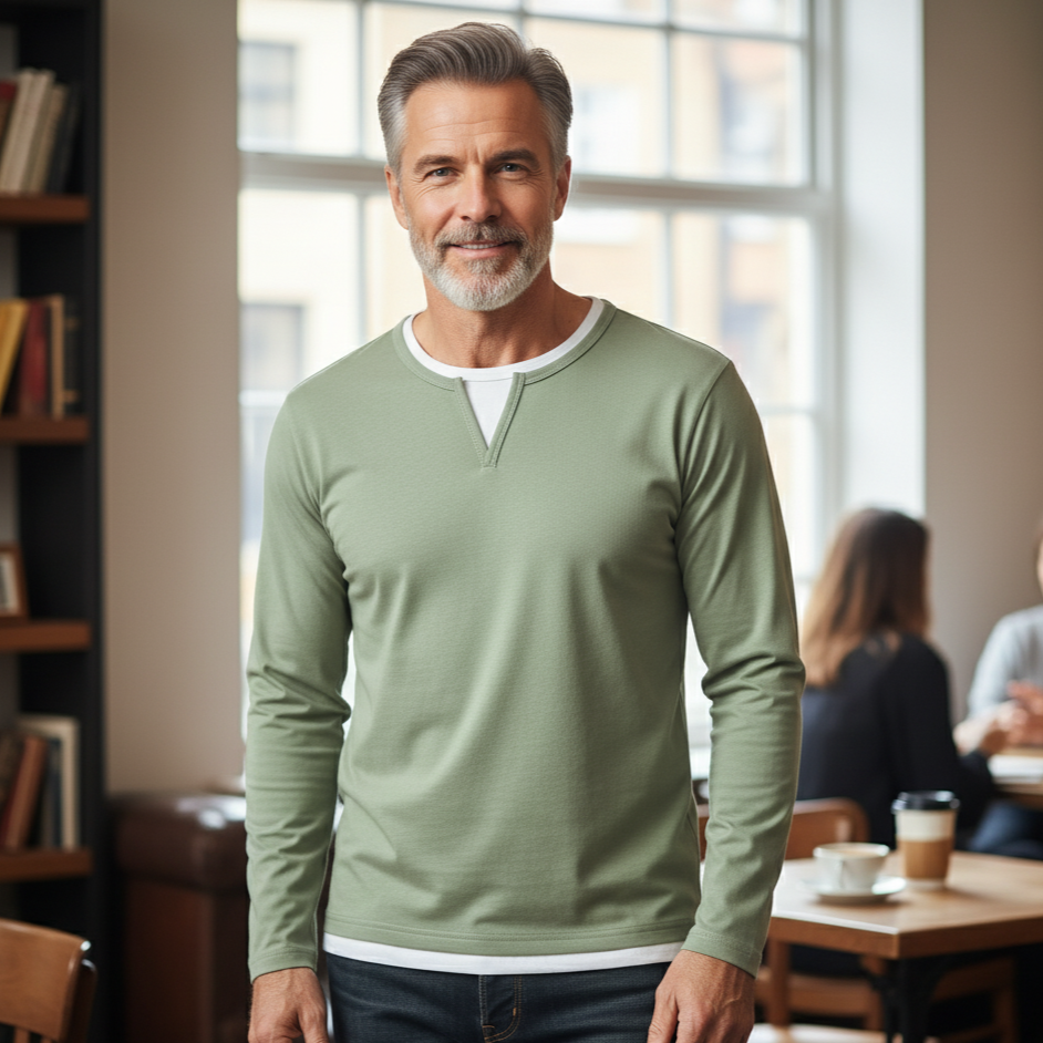 Russo™ | Maille col V premium
