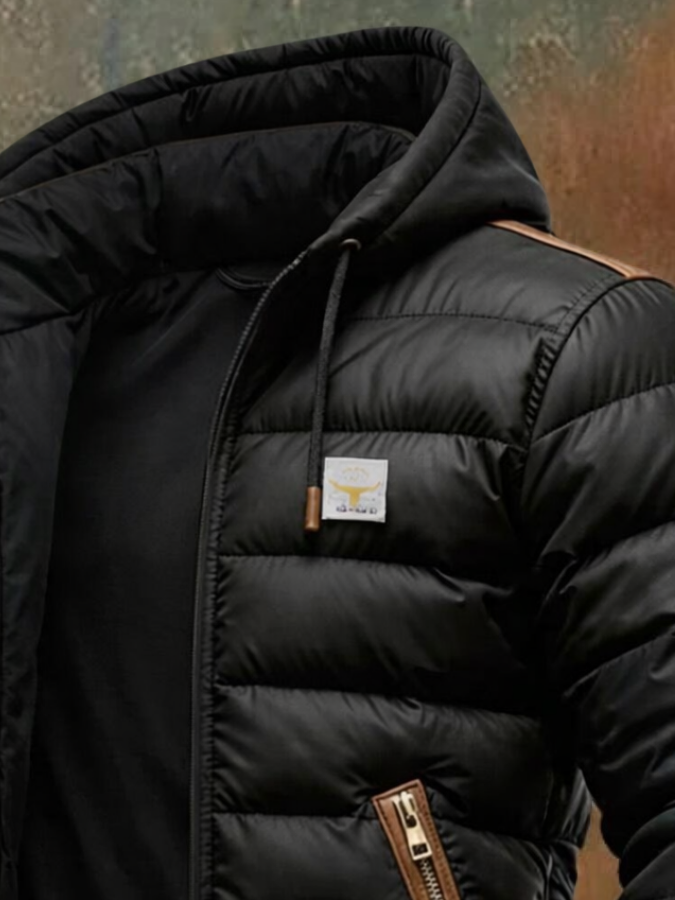 Jason | Giacca Imbottita con Interno in Morbida Pellicci