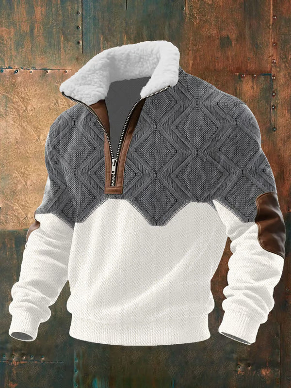 SILVORO | MAGLIONE A COLLO ALTO IN PILE