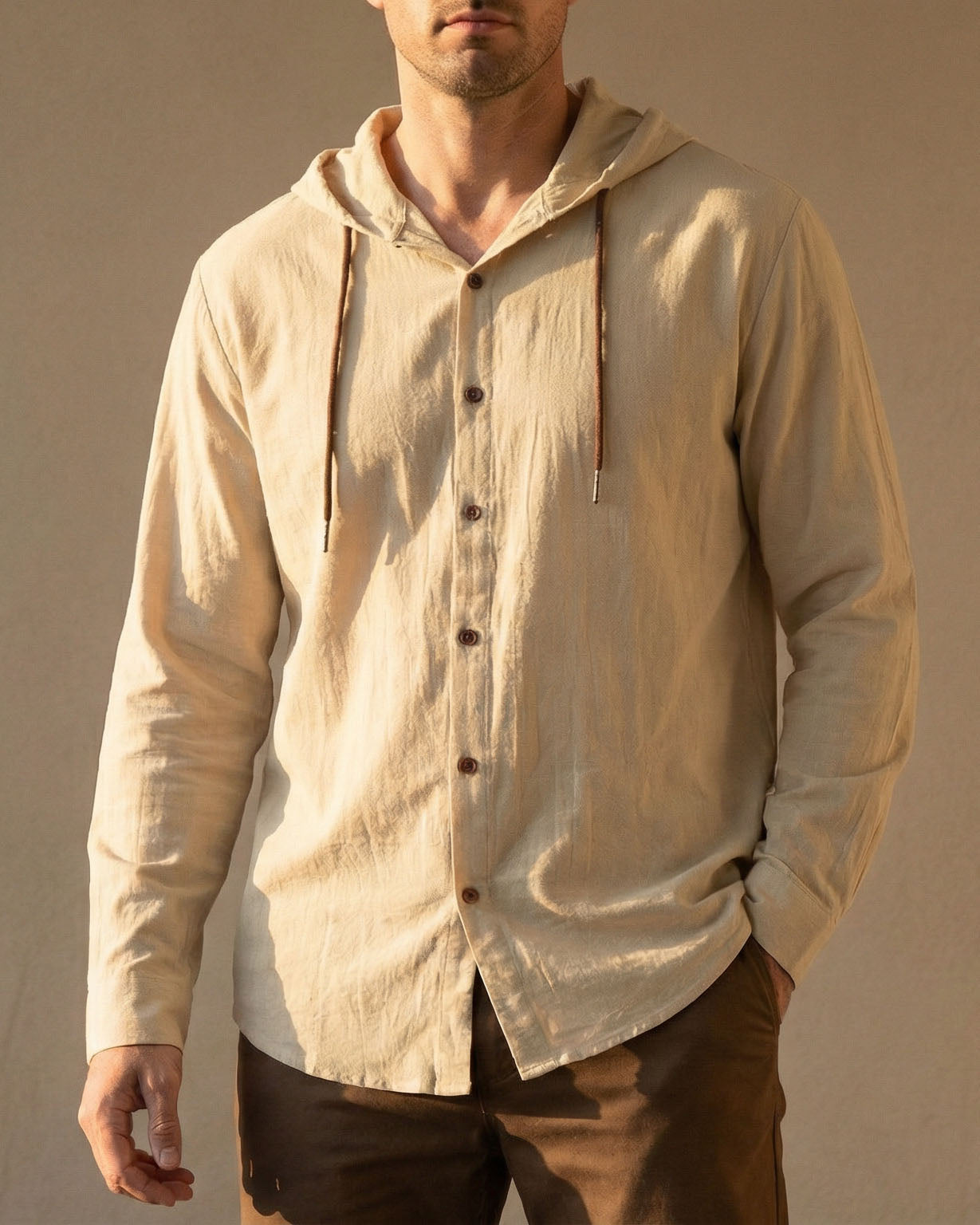 Tommaso™ | Camicia con cappuccio dallo stile contemporaneo