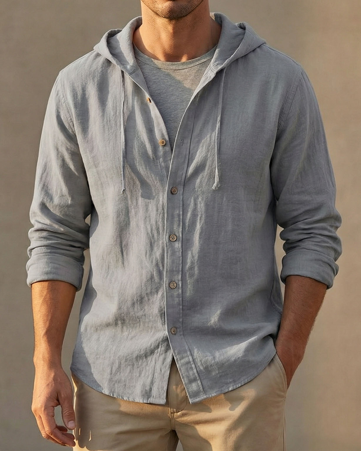 Tommaso™ | Camicia con cappuccio dallo stile contemporaneo