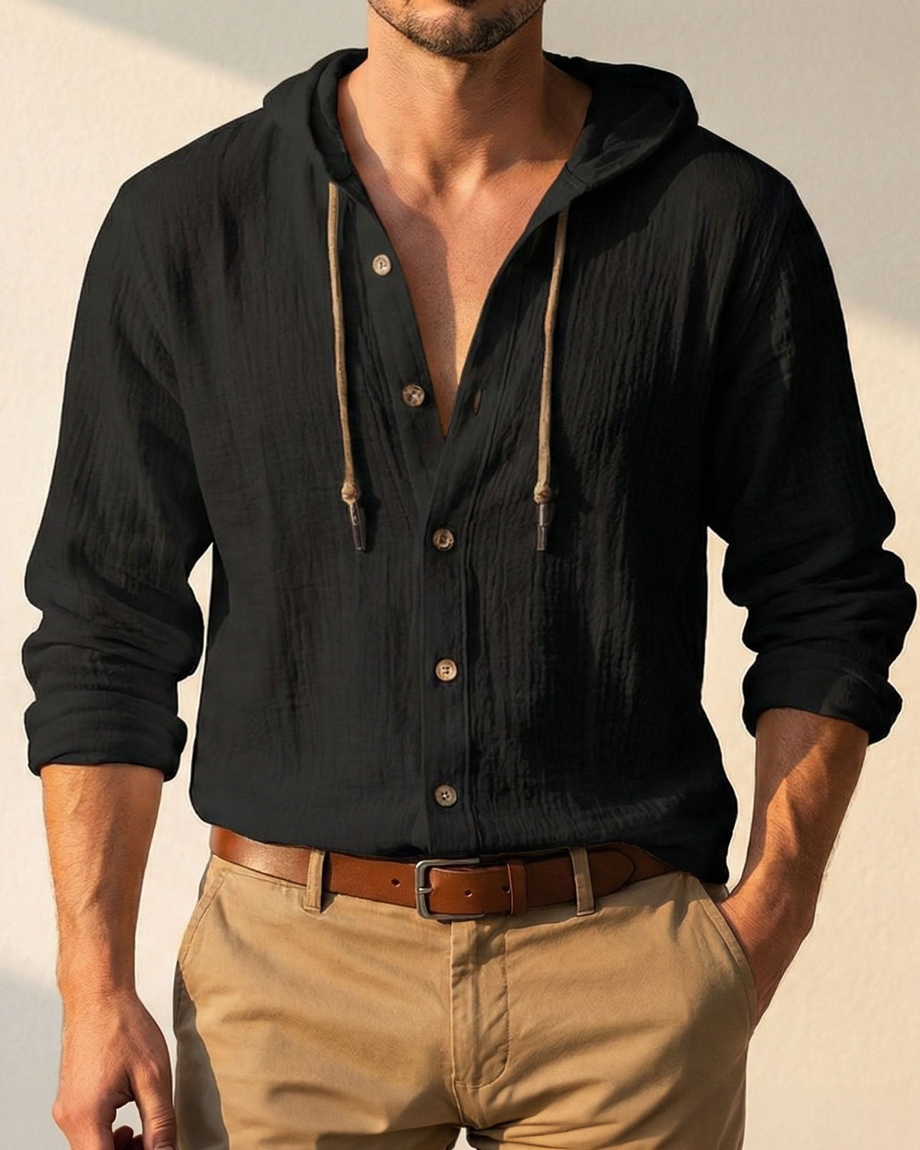 Tommaso™ | Camicia con cappuccio dallo stile contemporaneo