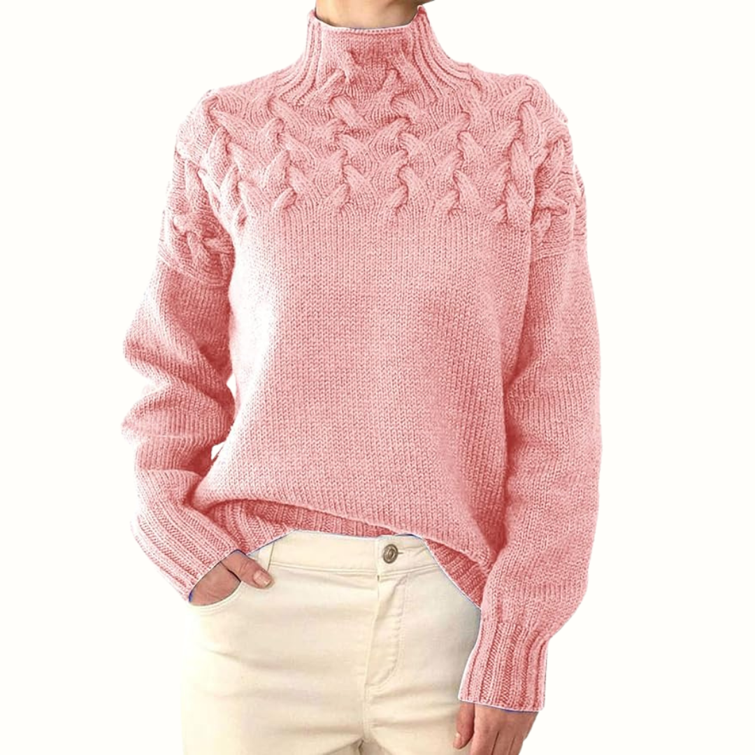 JANE™|MAGLIONE COLLO ALTO
