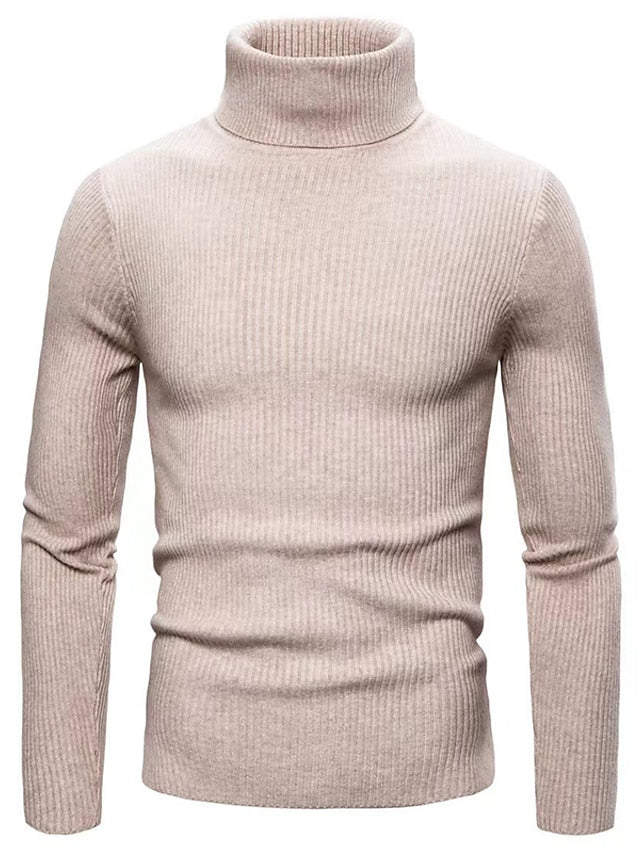 Tom Polo – maglione di lana moderno per uomini