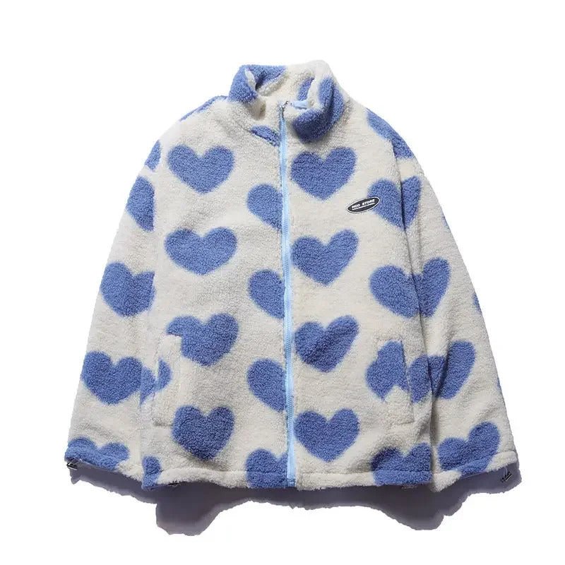 Monique™ | Veste réversible aux cœurs délicats