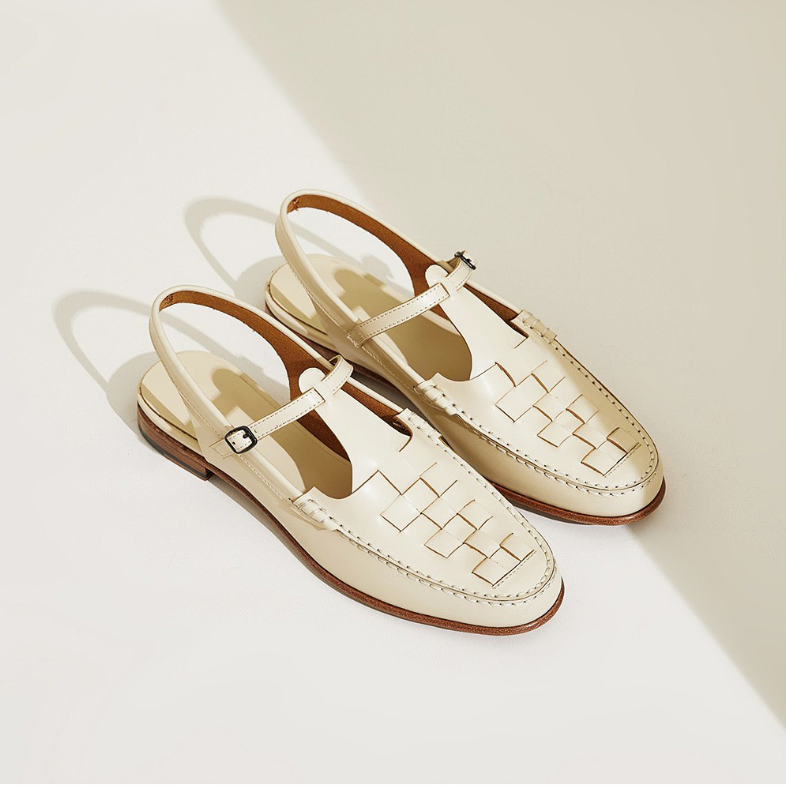 Palermo™ | Sandali in Pelle Intrecciata