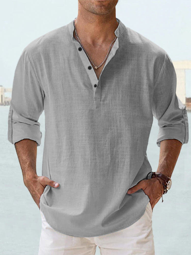 Lorenzo | T-shirt in lino comoda