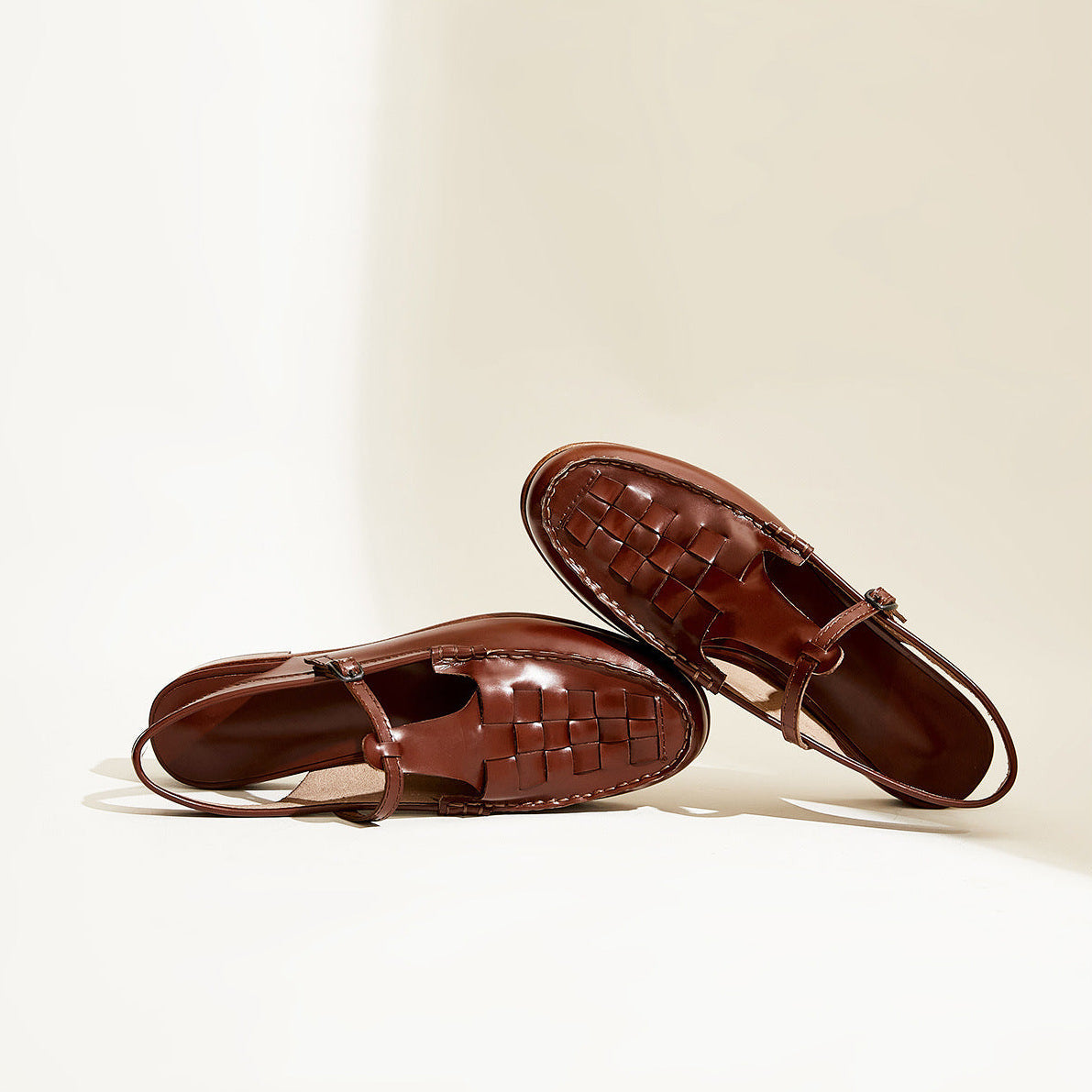 Palermo™ | Sandali in Pelle Intrecciata