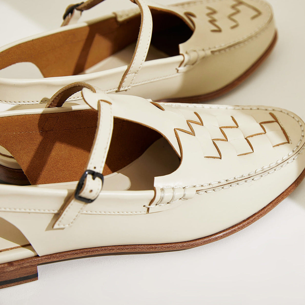 Palermo™ | Sandali in Pelle Intrecciata