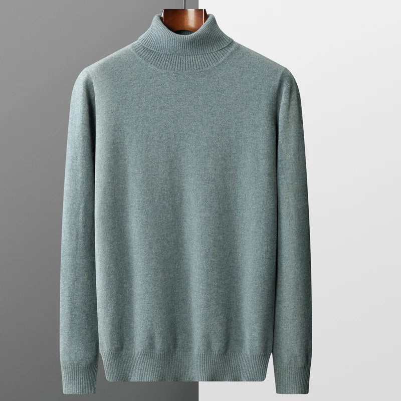 Louis - Maglione lavorato a maglia con collo arrotolato
