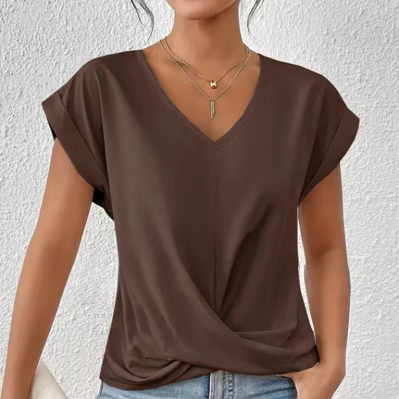 Giorgia™ | Top Elegante con Drappeggio
