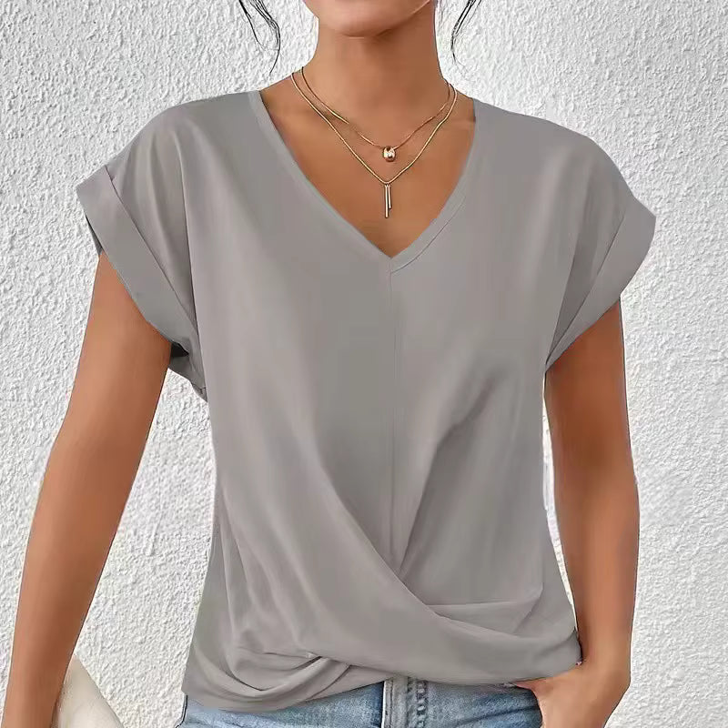 Giorgia™ | Top Elegante con Drappeggio