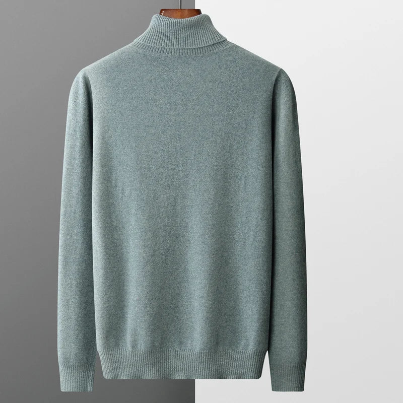 Louis - Maglione lavorato a maglia con collo arrotolato