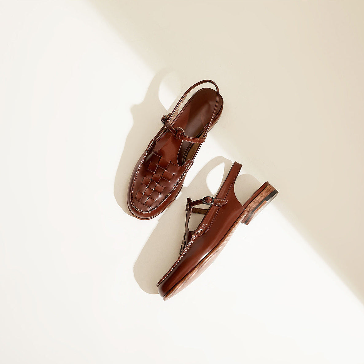 Palermo™ | Sandali in Pelle Intrecciata