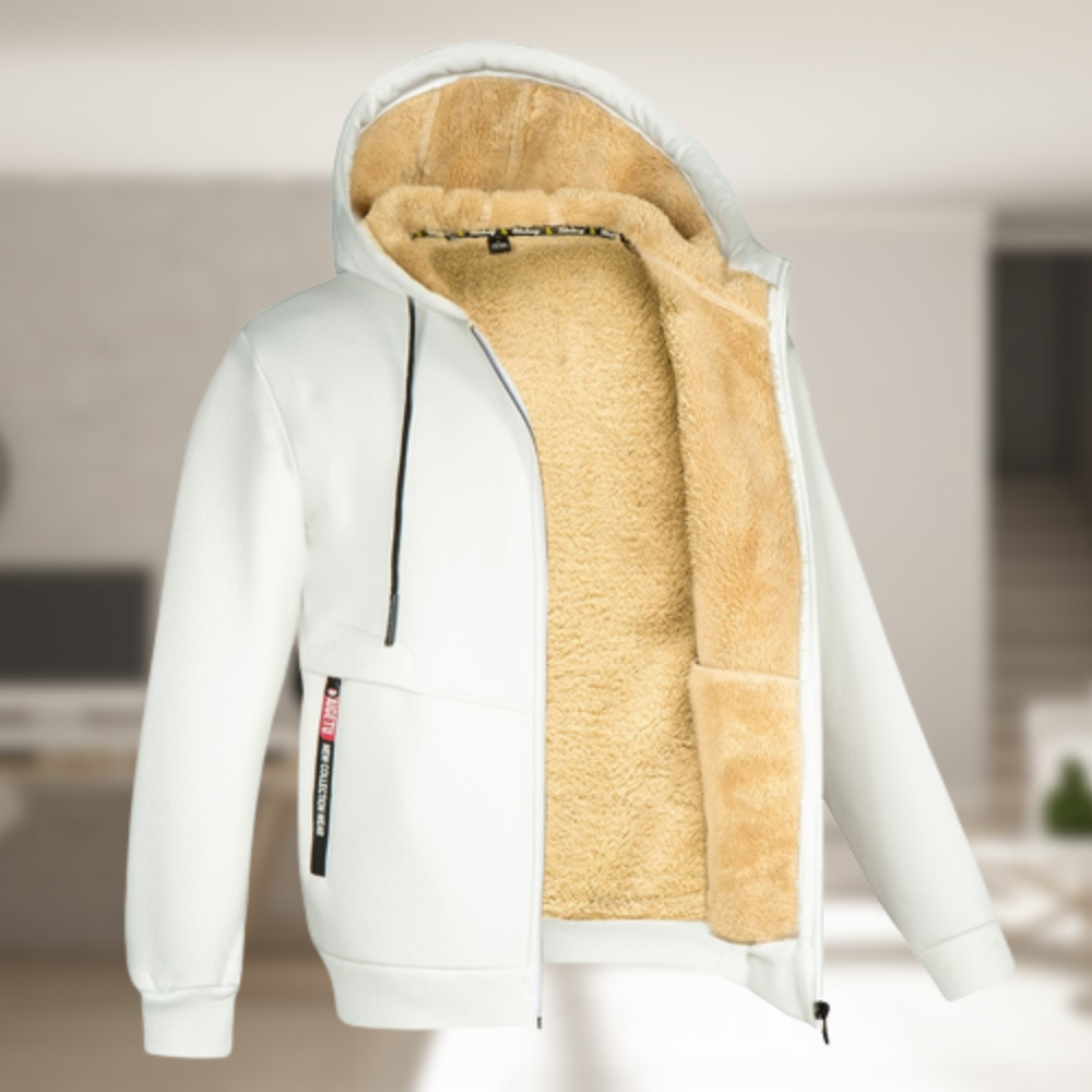 Andrew – Giacca invernale con cappuccio in pile