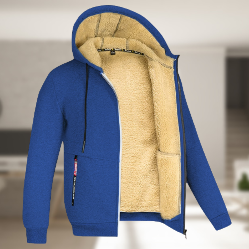 Andrew – Giacca invernale con cappuccio in pile