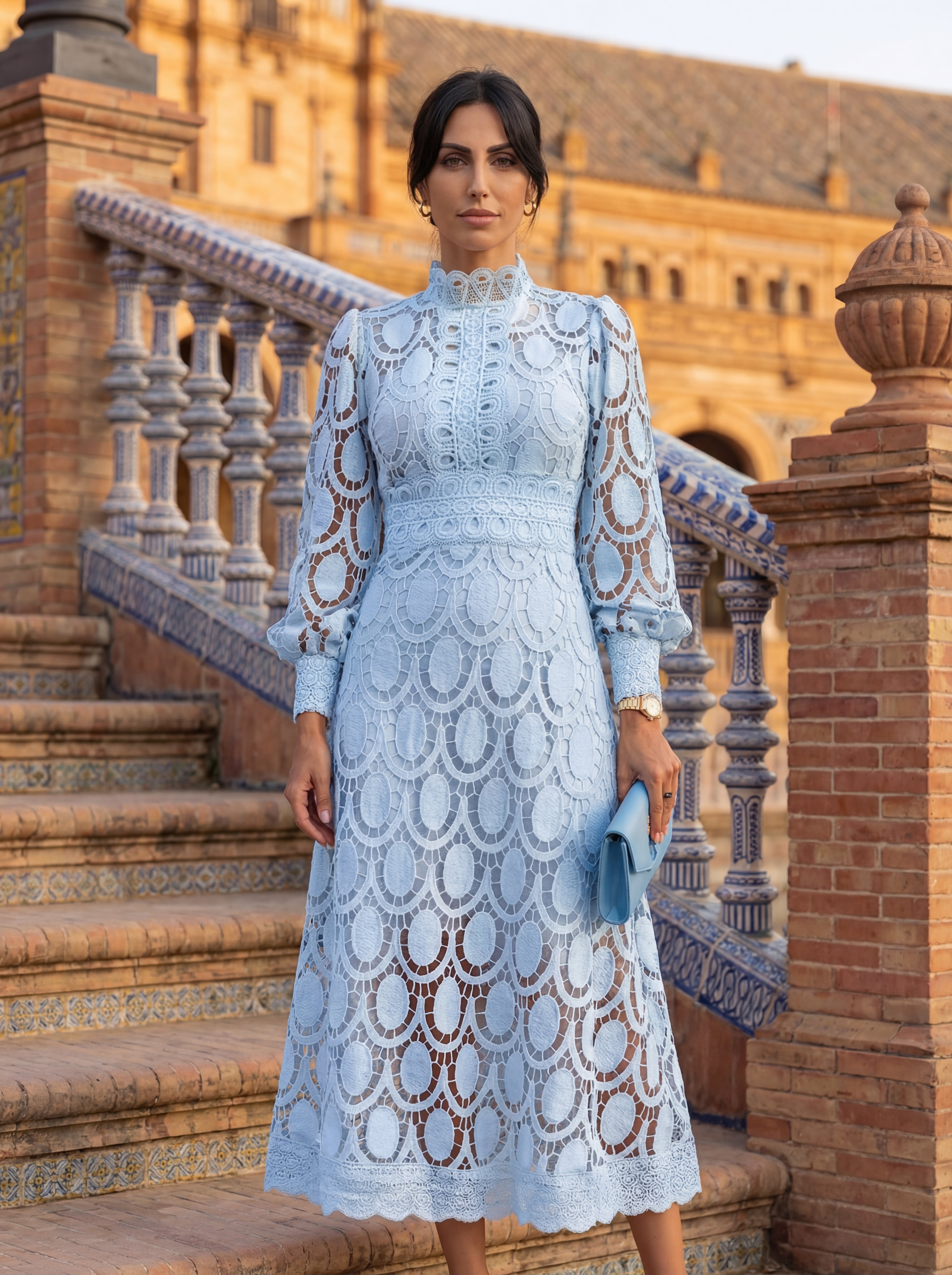 Carmona™ | Abito in Pizzo Elegante
