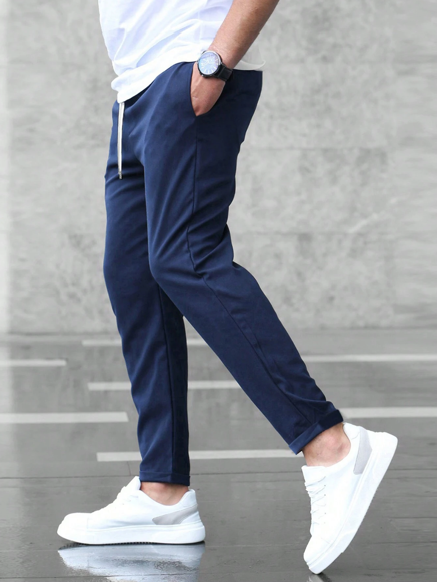 Nico – Elegante e comodi pantaloni elasticizzati per uomini