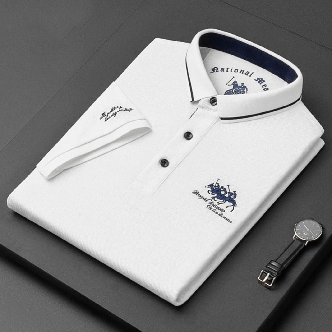 Lorenzo™ | Polo raffinata dal taglio essenziale
