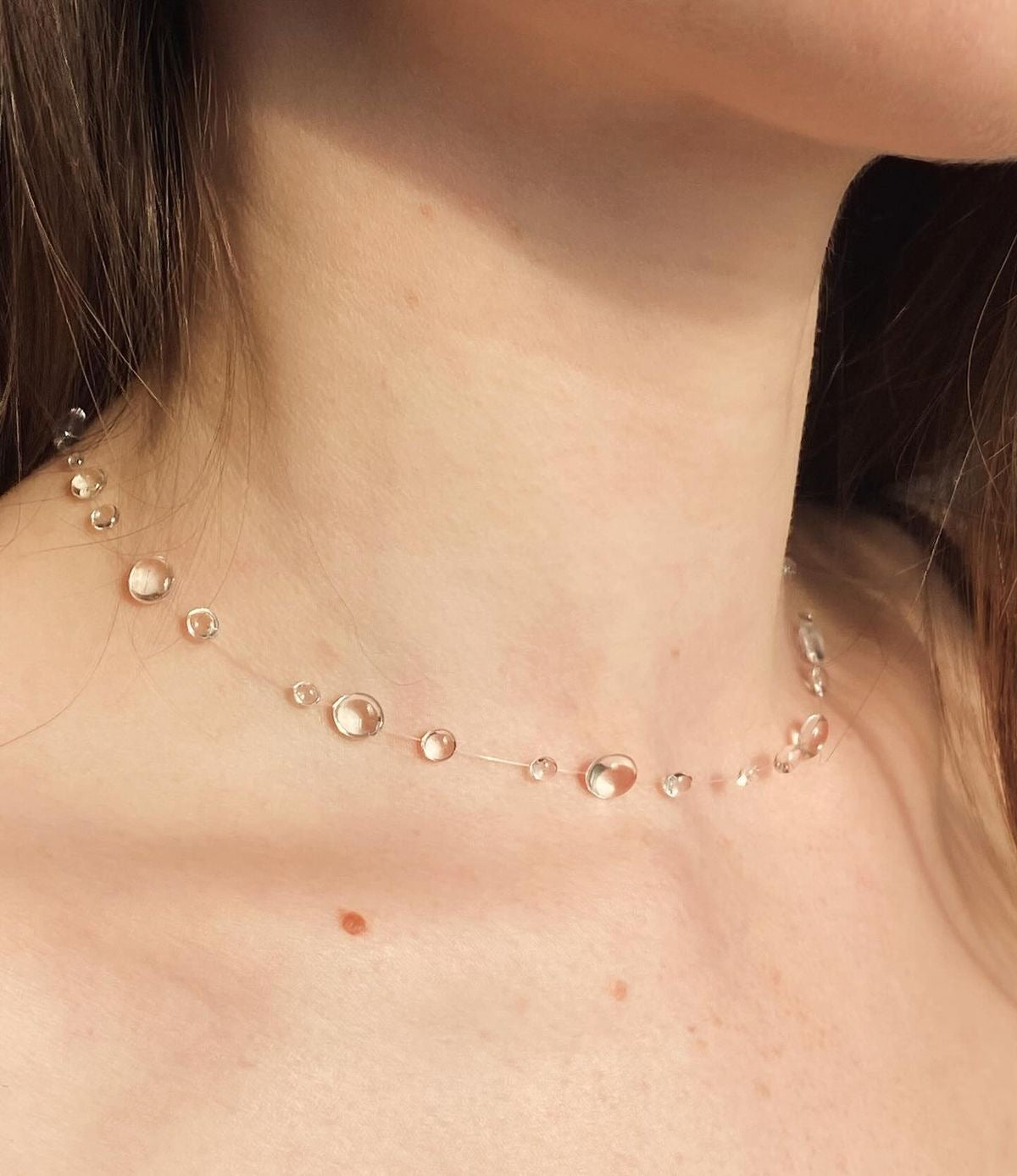 Collana a goccia d'acqua